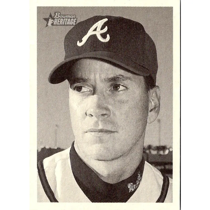 2001 Bowman Heritage Tom Glavine #18