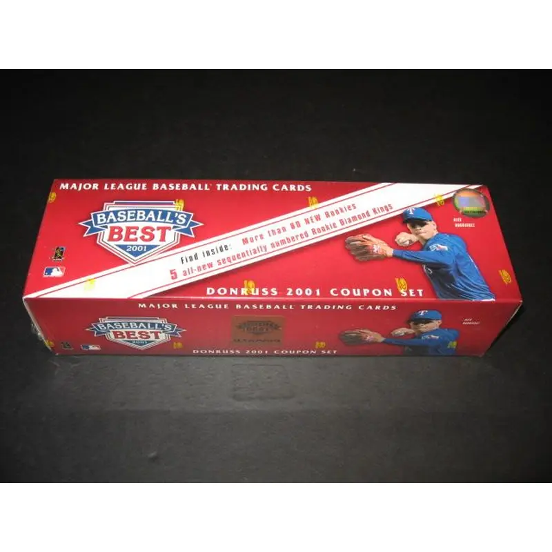 2001 Donruss Baseball's Best Bronze Coupon Factory Set (999 )