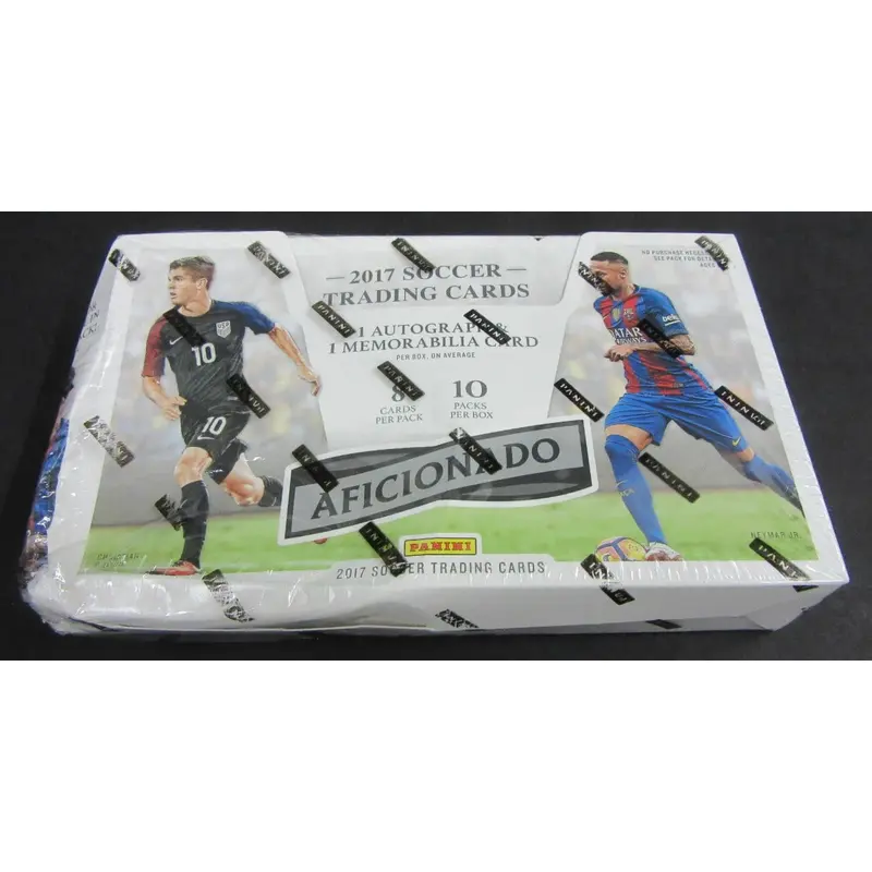 2017 Panini Aficionado Soccer Box (Damage)