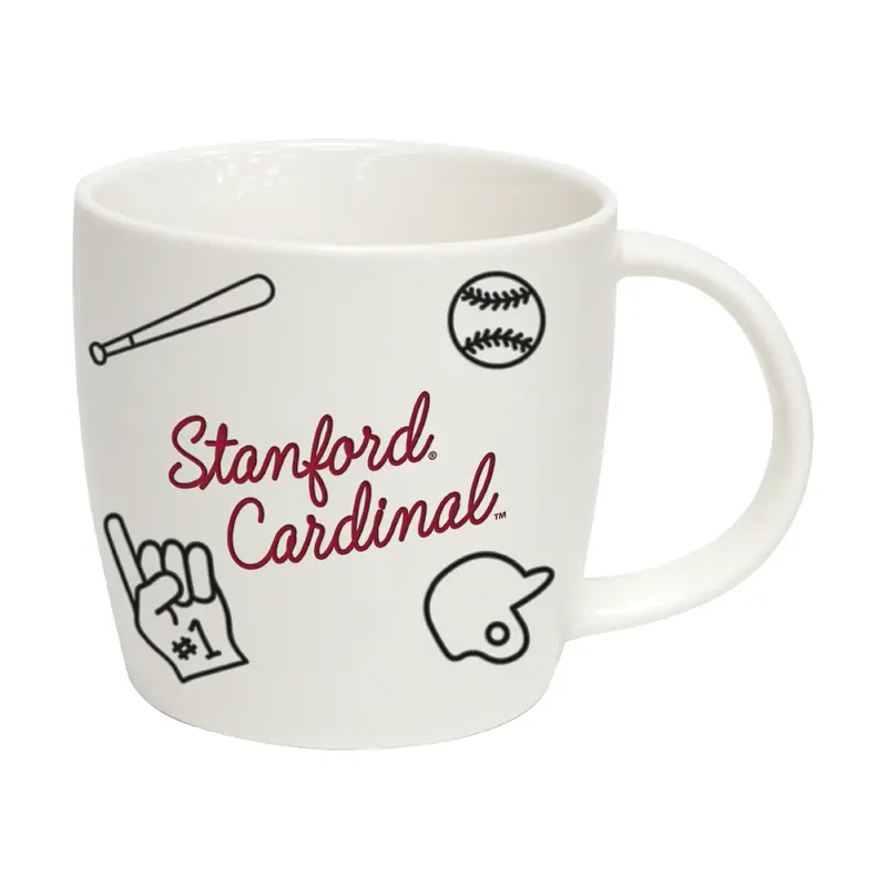Stanford 18oz Baseball Playmaker Mug