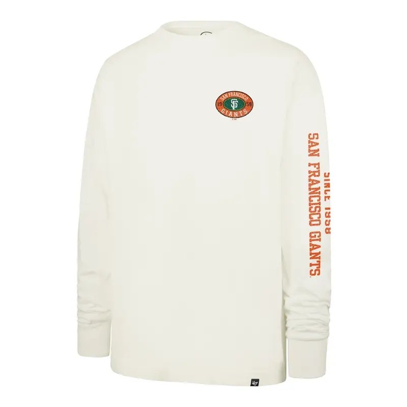 SAN FRANCISCO GIANTS TIDE SWEEP MONTAUK '47 FOUNDATION LONG SLEEVE TEE