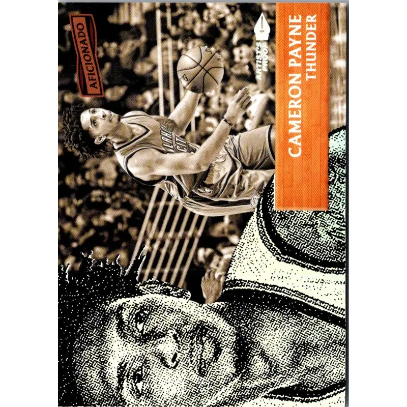 2016 Panini Aficionado Artist's Proof Cameron Payne #72