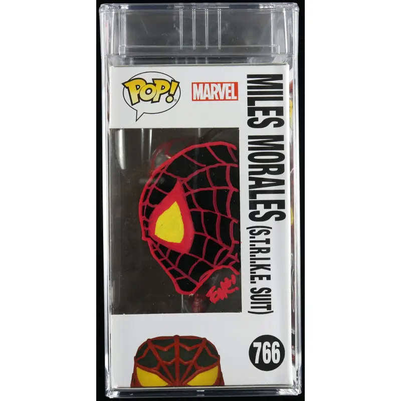Tone Rodriguez Signed Funko Pop #766 PSA/DNA Encapsulated Miles Morales Auto