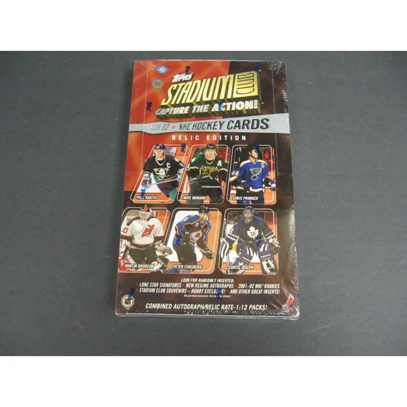 2001/02 Topps Stadium Club Hockey Box (Hobby)