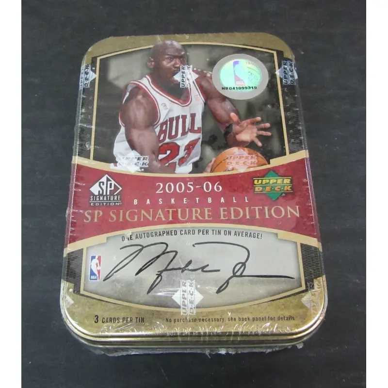 2005/06 Upper Deck SP Signature Edition Basketball Box (Hobby)