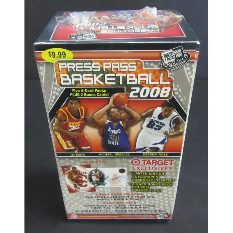 2008/09 2008 Press Pass Basketball Blaster Box (5/4)