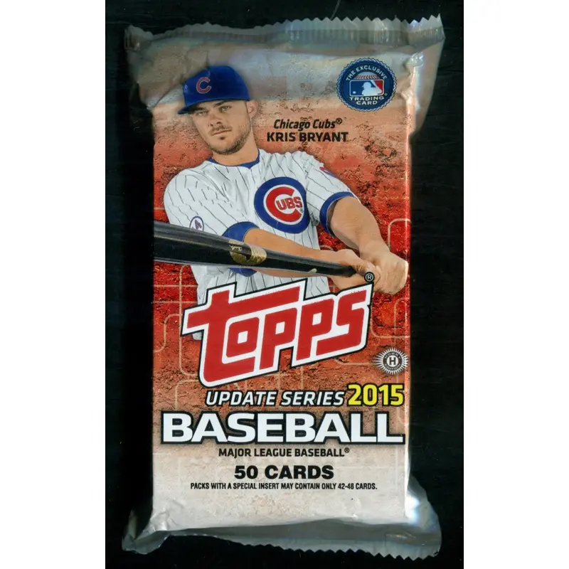 2015 Topps Baseball Unopened Update Series Jumbo Pack (50) (Hobby)