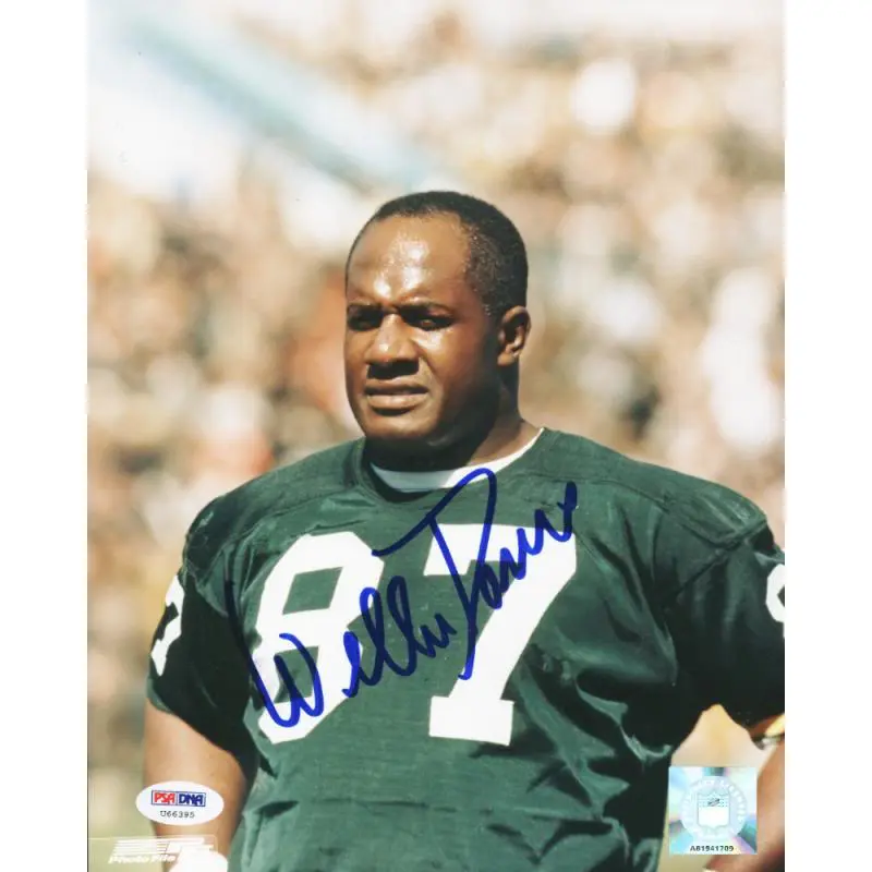 Packers Willie Davis Signed Authentic 8X10 Photo Autographed PSA/DNA #U66395