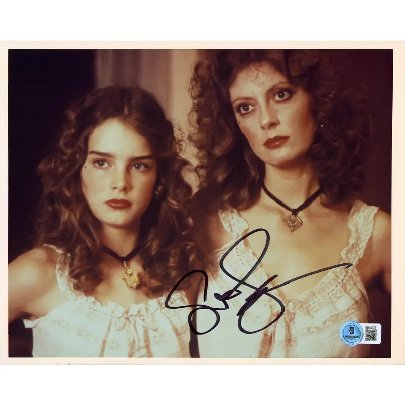 Susan Sarandon Pretty Baby Authentic Signed 8x10 Horizontal Photo BAS #BR43975
