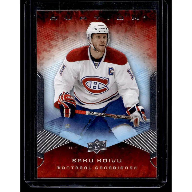 2008-09 Upper Deck Ovation - Saku Koivu #27