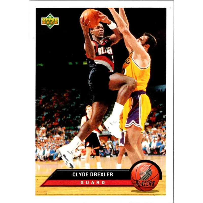 1992 Upper Deck McDonald's Clyde Drexler #P33