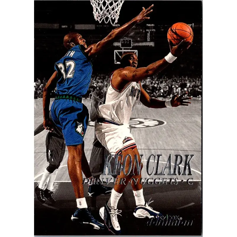 1999 SkyBox Dominion Keon Clark #23