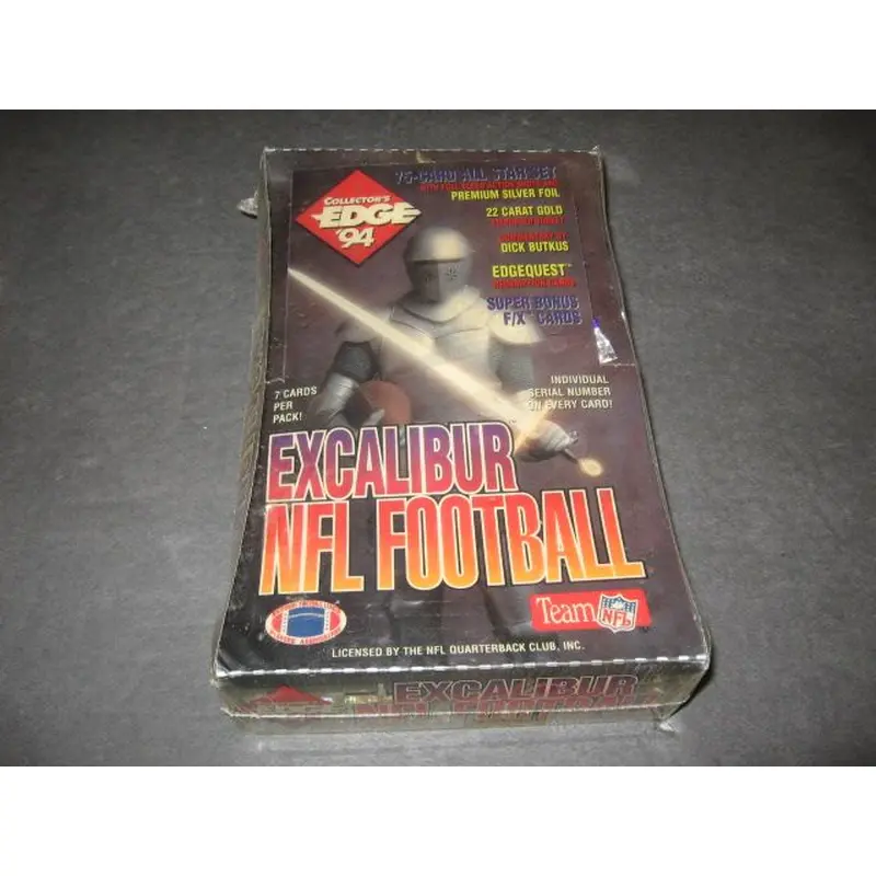 1994 Collectors Edge Excalibur Football Box