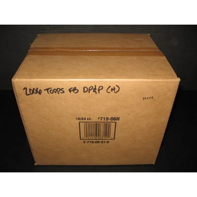 2006 Topps Football Draft Picks Prospects Case (Hobby) (16 Box)