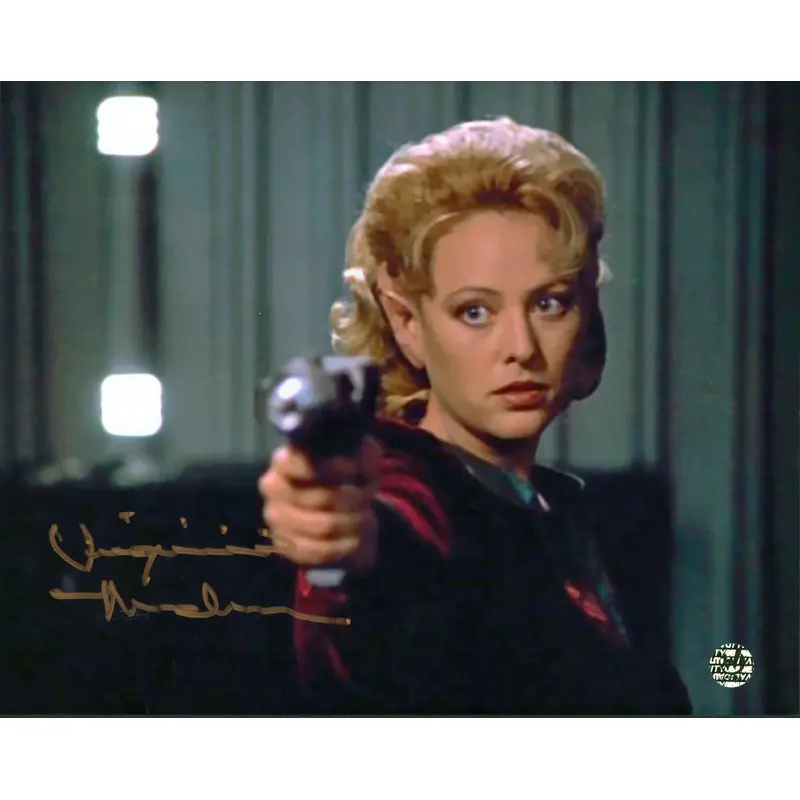 Virginia Madsen Star Trek Voyager Signed 8x10 Photo Wizard World #019330