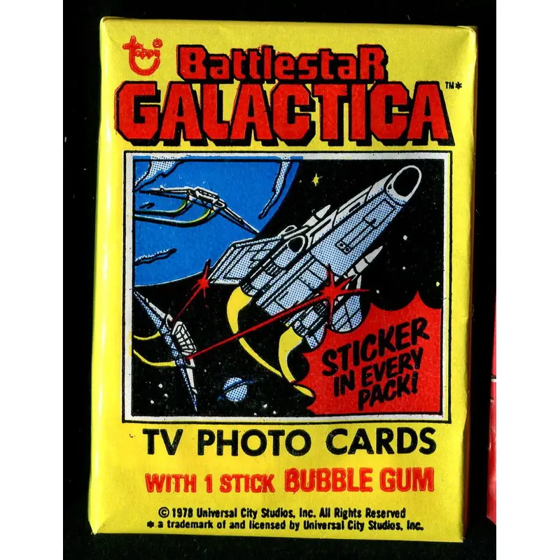 1978 Topps Battlestar Galactica Unopened Wax Pack