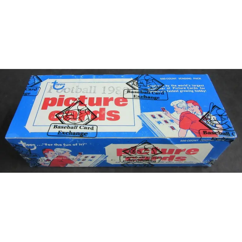 1989 Topps Football Unopened Vending Box (FASC)