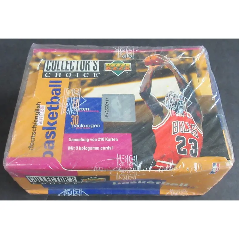 1995/96 Upper Deck Collector's Choice Basketball Series 1 Box (Germany (30/10)
