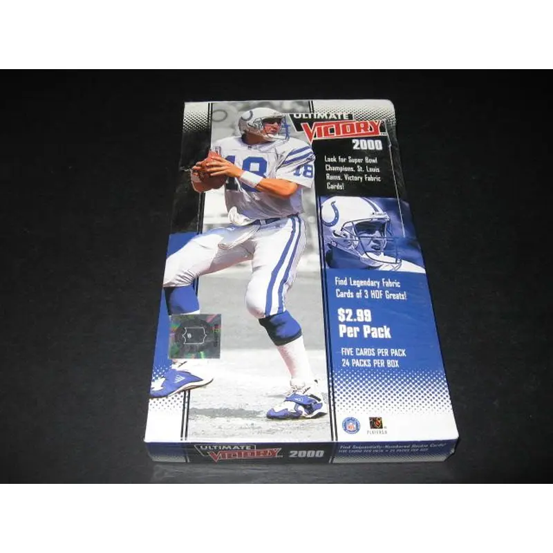 2000 Upper Deck Ultimate Victory Football Box (Retail)