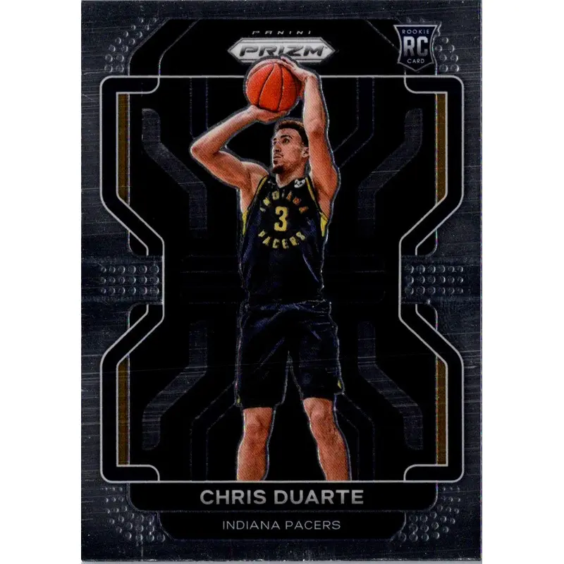 2021 Panini Prizm Blue Chris Duarte #315