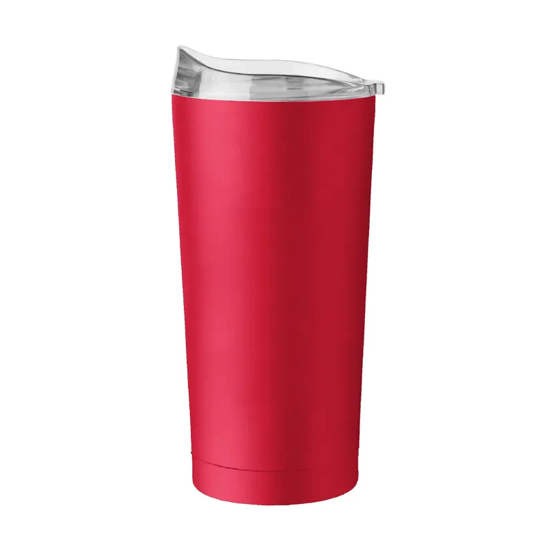Plain Non Branded Red 20oz Powder Coat Tumbler
