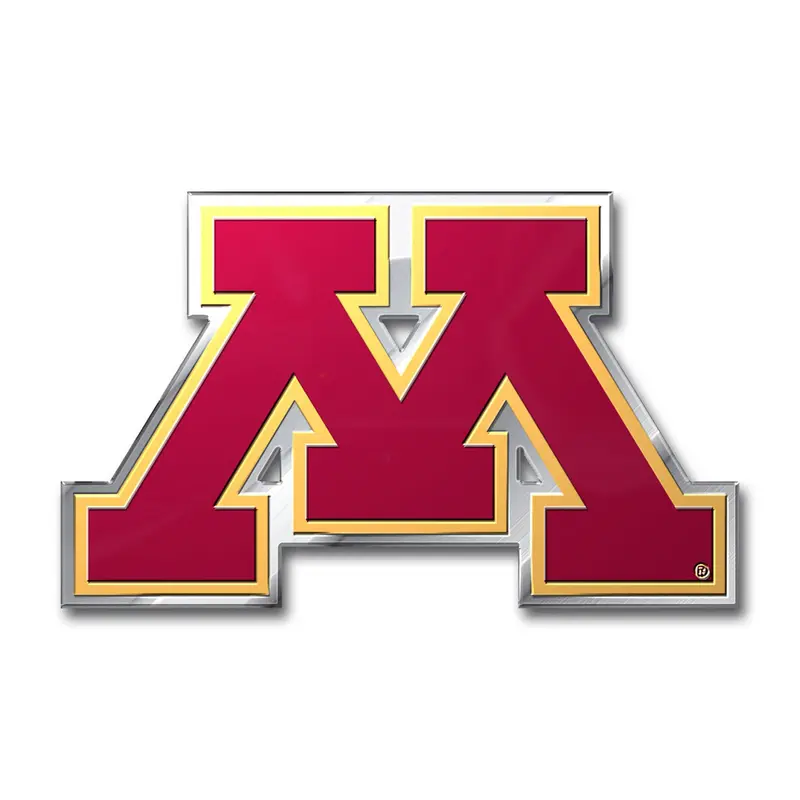 University of Minnesota Embossed Color Emblem
