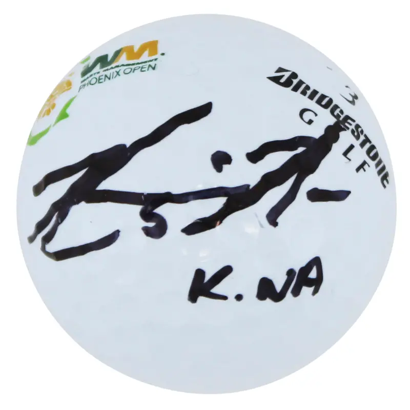 Kevin Na Authentic Signed Bridgestone WM Open Logo Golf Ball BAS #AC33609