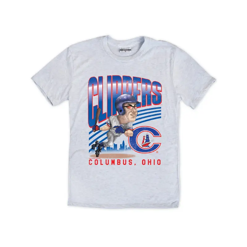 Columbus Clippers Where I'm From Baseball Guy Tee