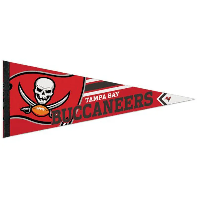 Tampa Bay Buccaneers Logo-Style Official NFL Premium Felt Pennant - Wincraft