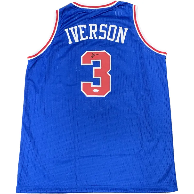 Allen Iverson signed Jersey PSA/DNA Philadelphia 76ers Autographed