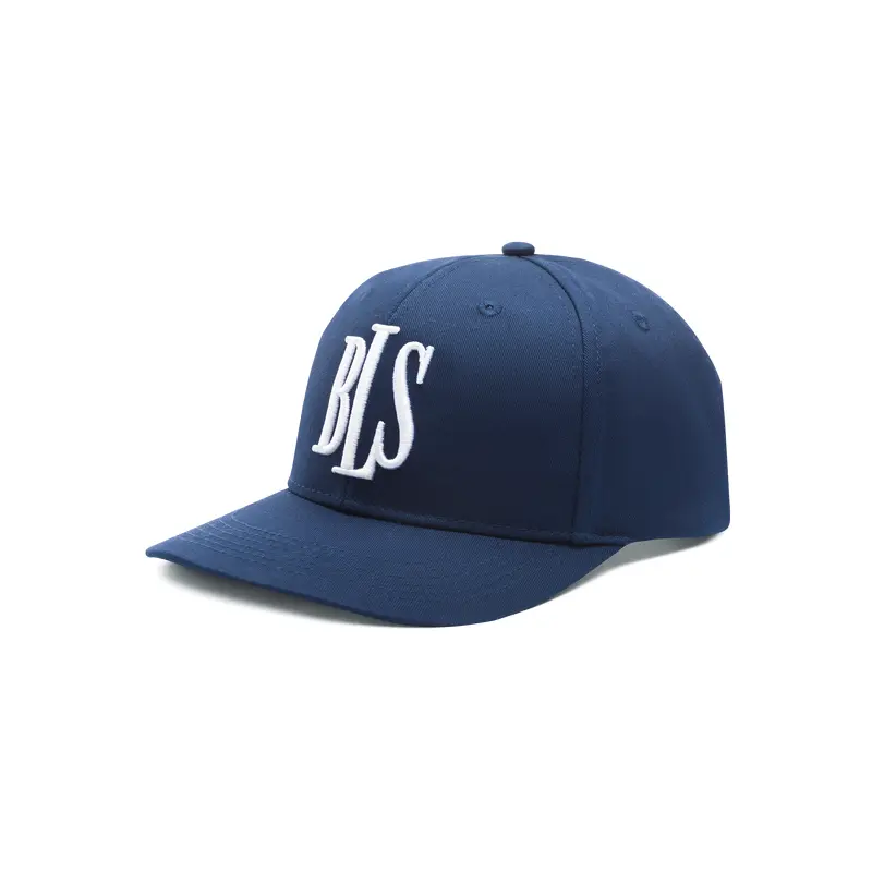 BLS - Classic Baseball Cap - Dark Navy/White