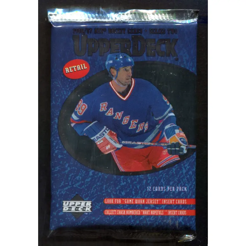 1996/97 Upper Deck Hockey Unopened Series 2 Pack (Retail) (12)