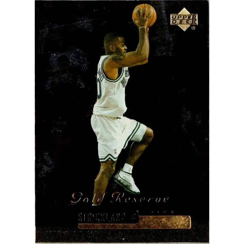 2001 Upper Deck Gold Reserve Strickland #36