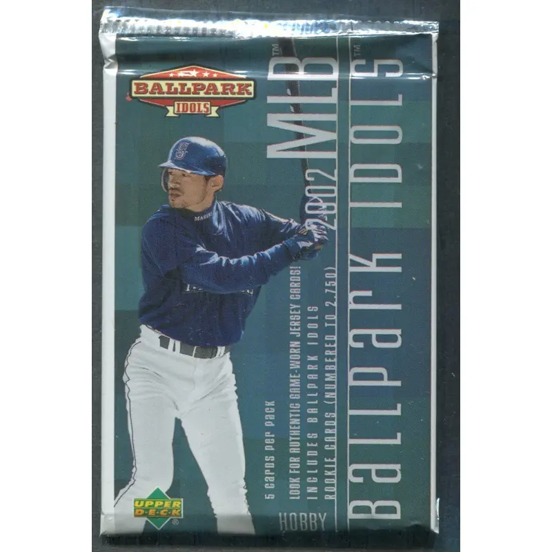 2002 Upper Deck Baseball Ballpark Idols Unopened Pack (Hobby) (5)