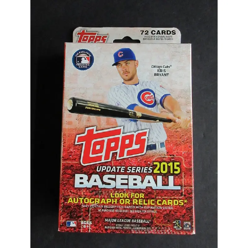 2015 Topps Baseball Update Series Hanger Box (72 Cards)
