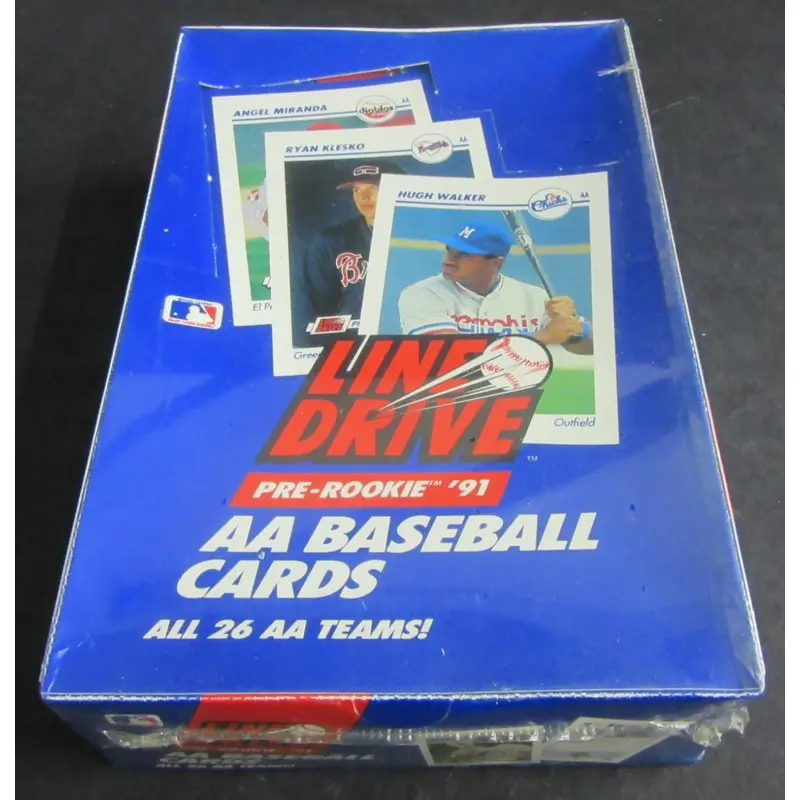 1991 Line Drive AA Minor League Baseball Unopened Box