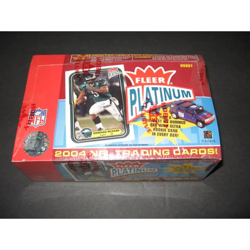 2004 Fleer Platinum Football Box (Hobby)