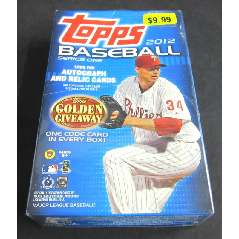 2012 Topps Baseball Series 1 Hanger Box (72 Cards)