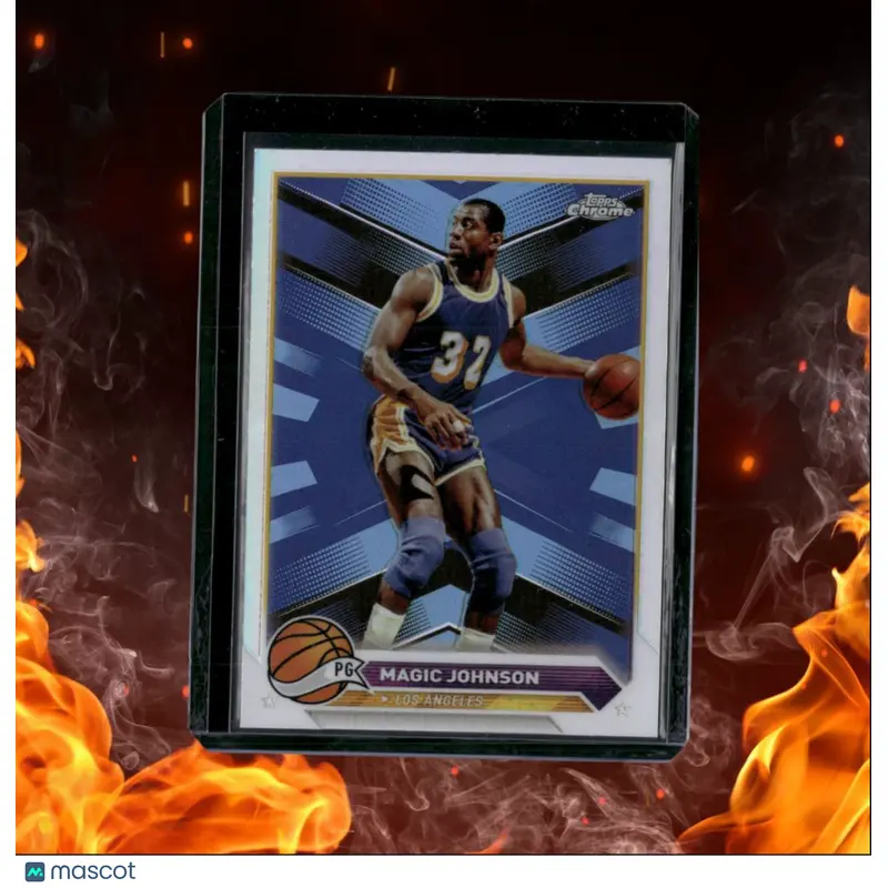 2023-24 Topps Chrome Magic Johnson Refractor #97