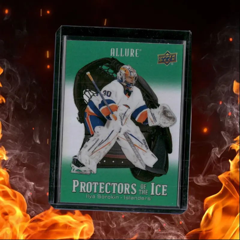 2024-25 Upper Deck Allure Ilya Sorokin Protectors of the Ice Green #PI-5