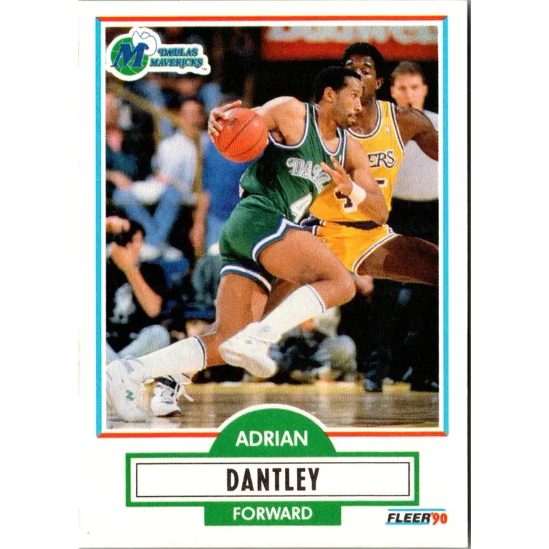 1990 Fleer Adrian Dantley #39