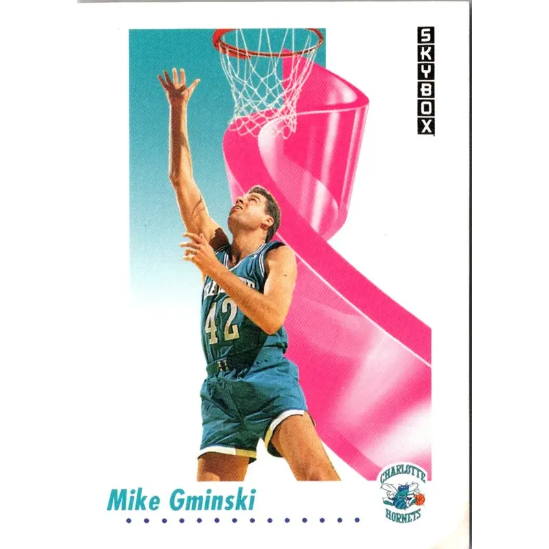 1991 SkyBox Mike Gminski #28