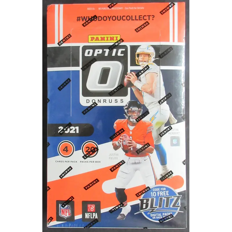 2021 Panini Donruss Optic Football Box (Retail) (20/4)