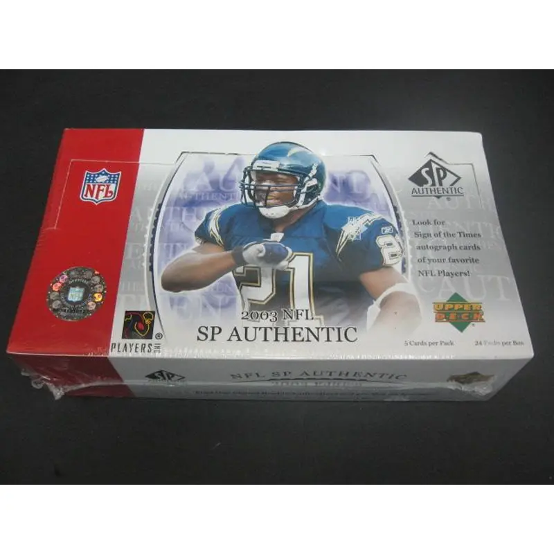 2003 Upper Deck SP Authentic Football Box (Hobby)