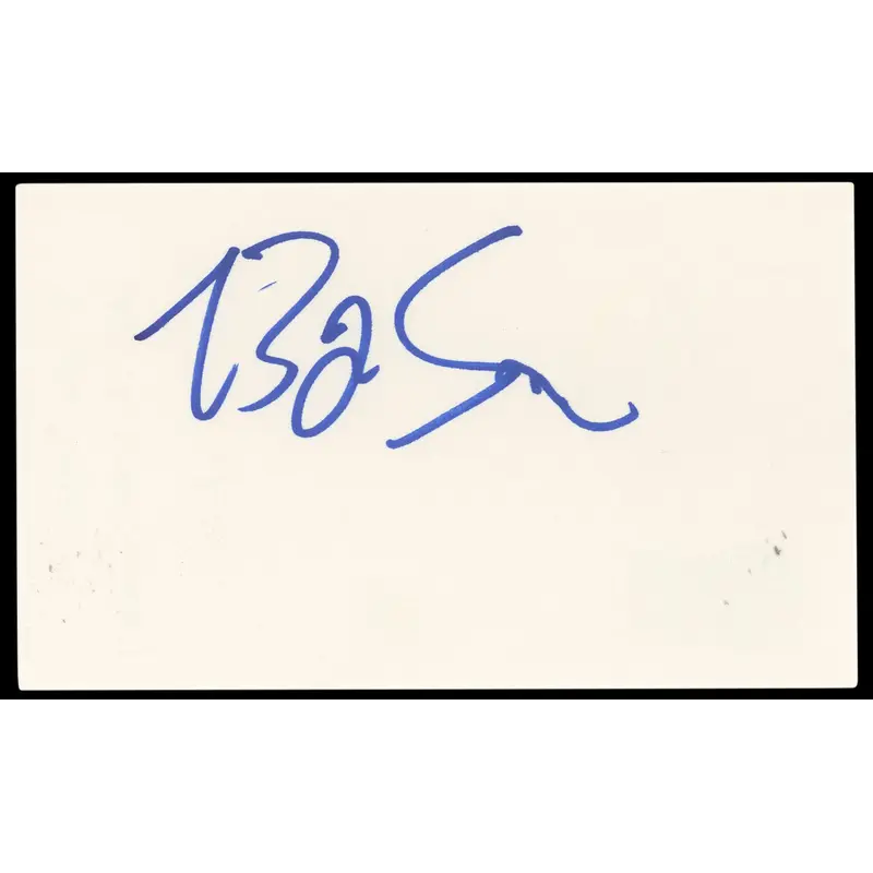 Bryan Singer The Usual Suspects Authentic Signed 3x5 Index Card BAS #BN33339