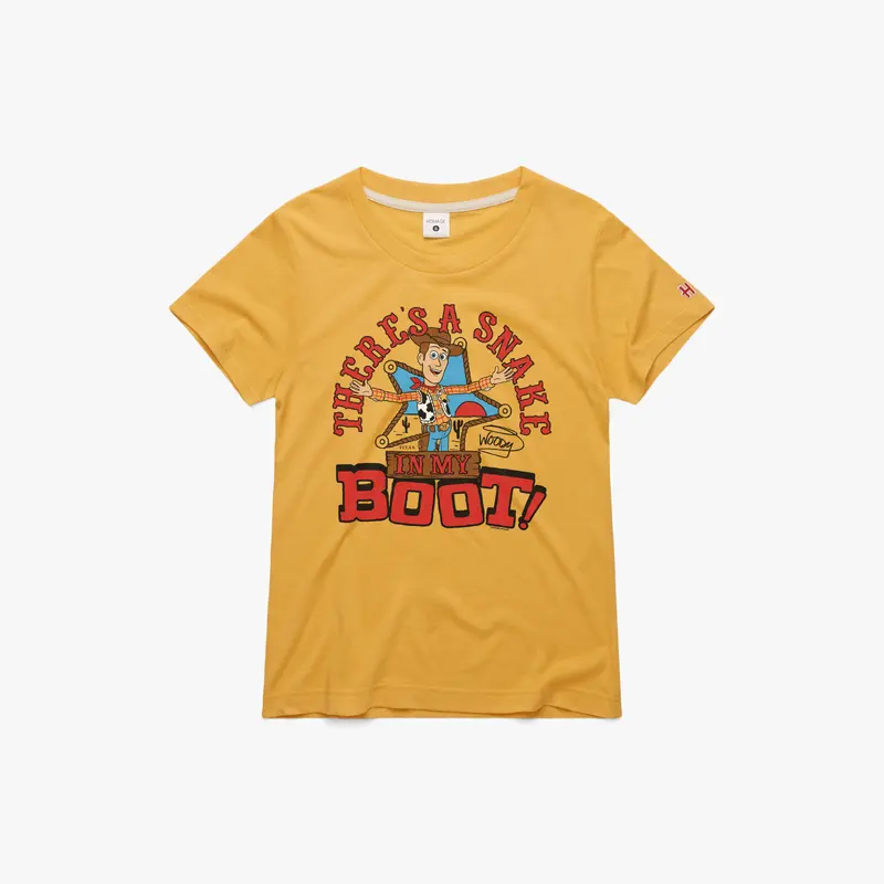 Women's Toy Story Woody There's A Snake In My Boot