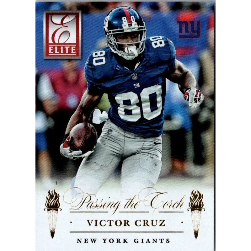 2015 Donruss Elite Passing the Torch Odell Beckham Jr./Victor Cruz #1