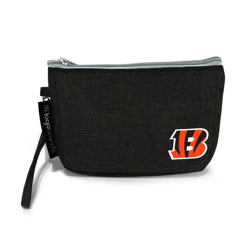 Cincinnati Bengals Crosshatch Wristlet