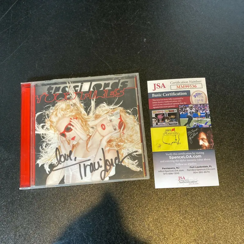 Traci Lords Signed Autographed 1000 Fires Music CD With JSA COA