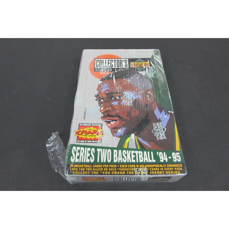1994/95 Upper Deck Collector's Choice Basketball Series 2 Box (2 Sigs) (36/10)